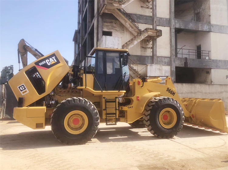 Construction Works Consider this Used Caterpillar 966H Wheel Loader in Good Condition