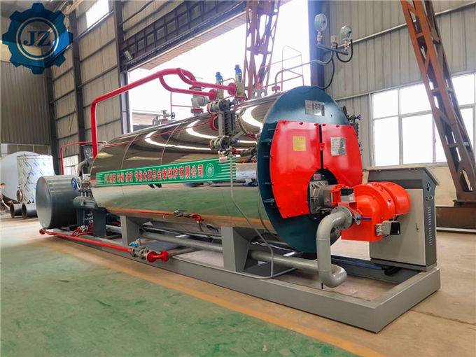 2 Ton Industrial Oil Or Gas Fired Steam Boiler For Oil Press And Refinery Plant