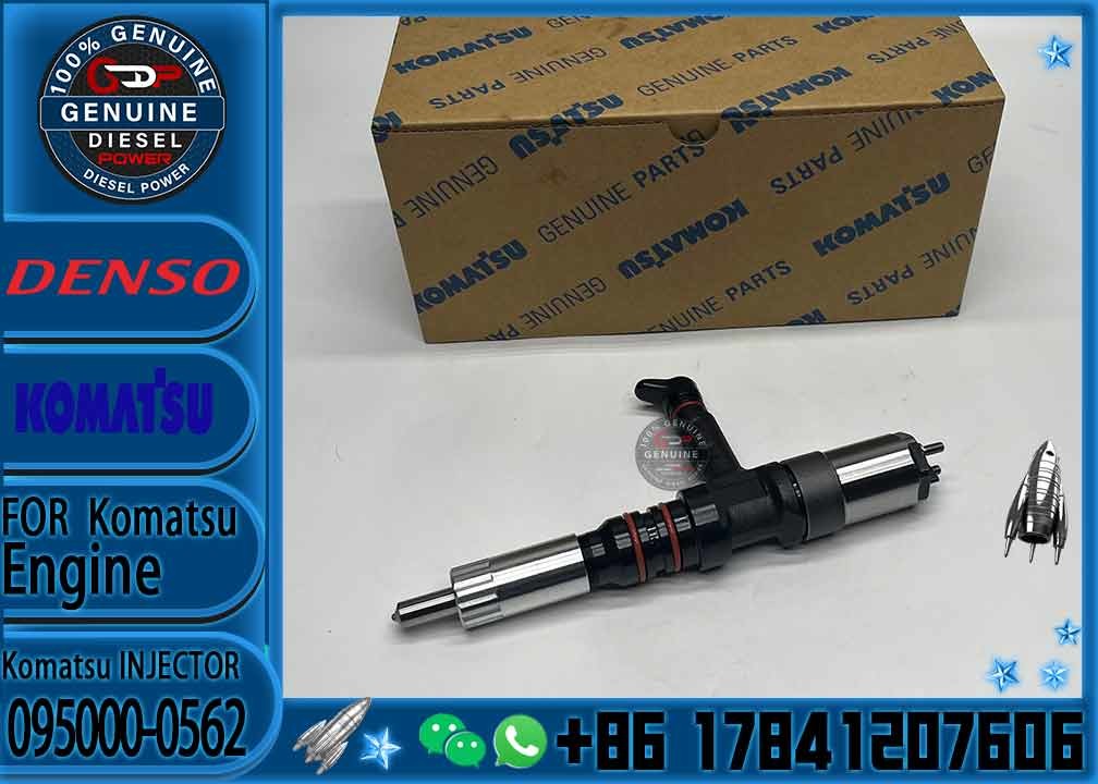 High Quality Electric Common Rail Injector 6218-11-3101 095000-0562 For Komatsu Sa6D140E