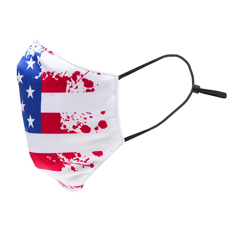 Customized printing cotton face mask with PM2.5 filter insert