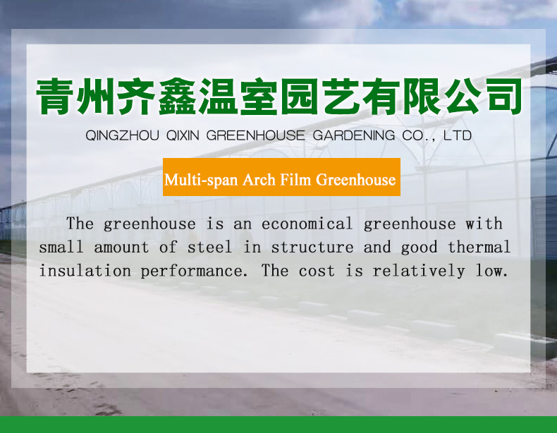 Double Layer PO Greenhouse Tunnel for Precise Temperature Control