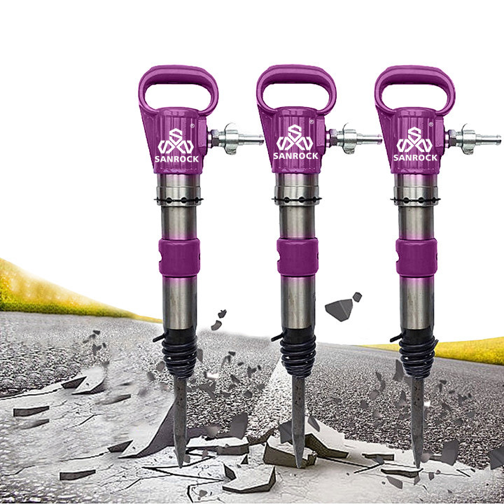 High Drilling Efficiency Portable Jack Hammer Air Pick Breaker Hammer for Pneumatic Rock Drilling