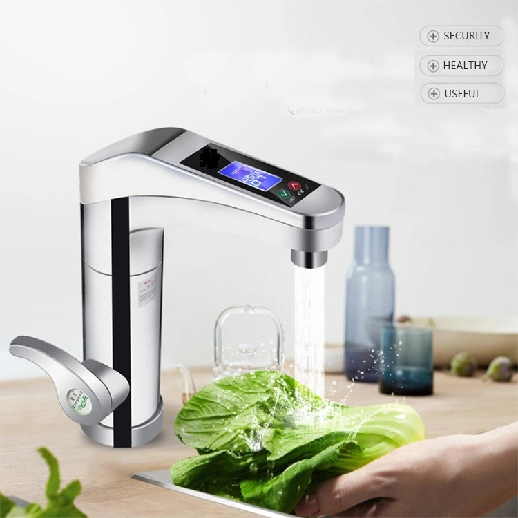 Instant Tankless Electric Hot Water Heater Faucet IPX4 ABS Touch Sensor Kitchen Faucet