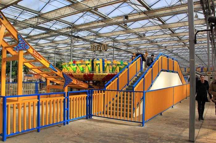 Frp Material Amusement Park Machines , Thrilling Flying Ufo Disko Rides