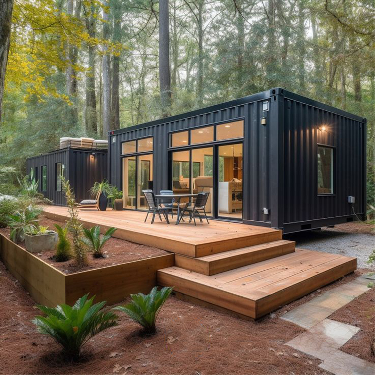 Flat Pack Steel 20ft 40ft Container House Prefab Modular Container Homes For Small Spaces