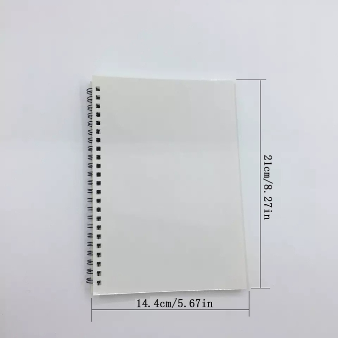 Double-Sided Printing Blank PET Sublimation Coil Notebook For Sublimation Photos Printing