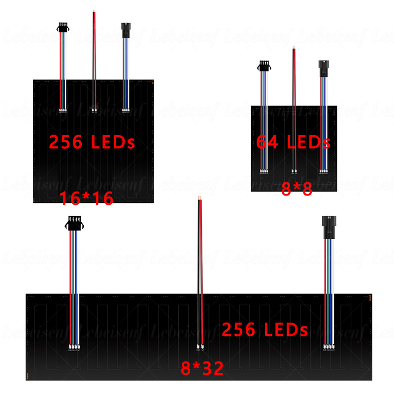 Flexible Programmable LED Pixel Strip Light Smd 5050 Magic Color