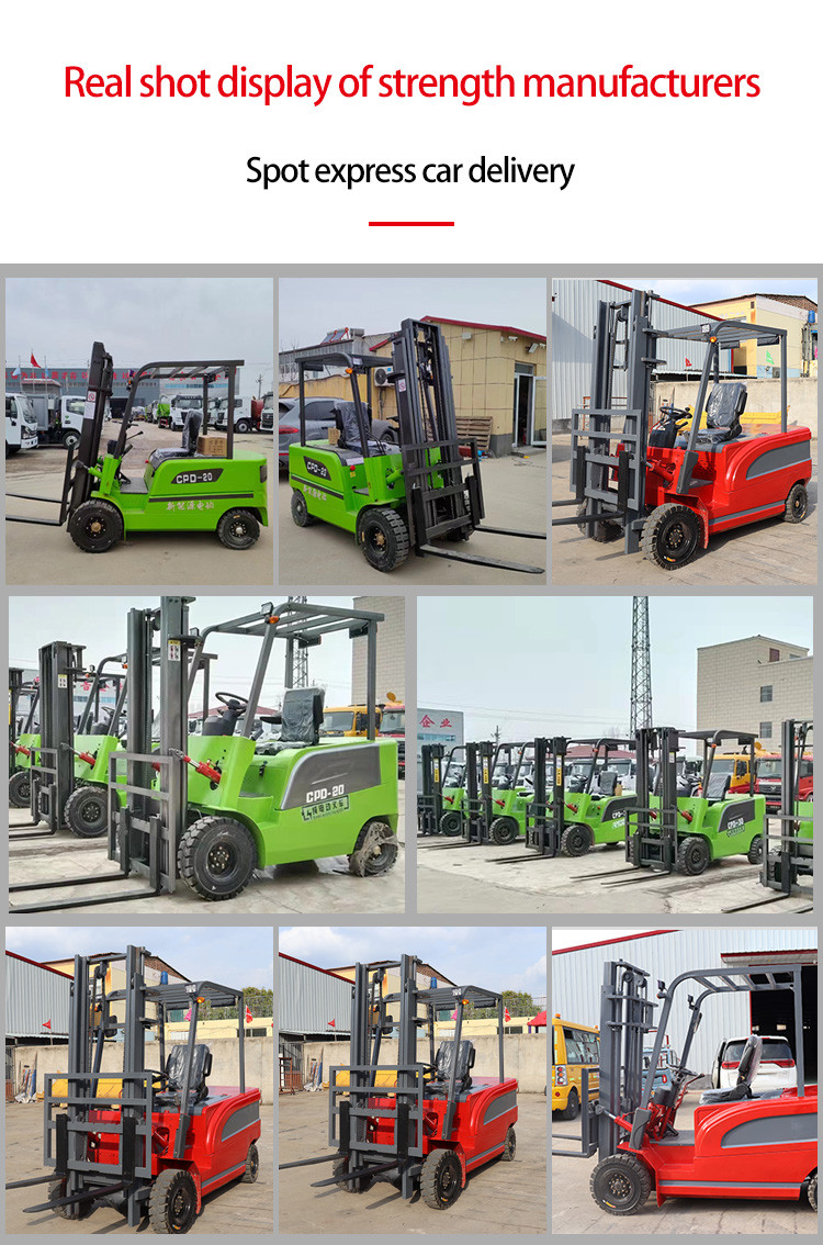 Professional Design Mini Electric Forklifts 1t 1.5t 2t Cheap Price Multifunctional Fast Delivery New Forklifts Electric
