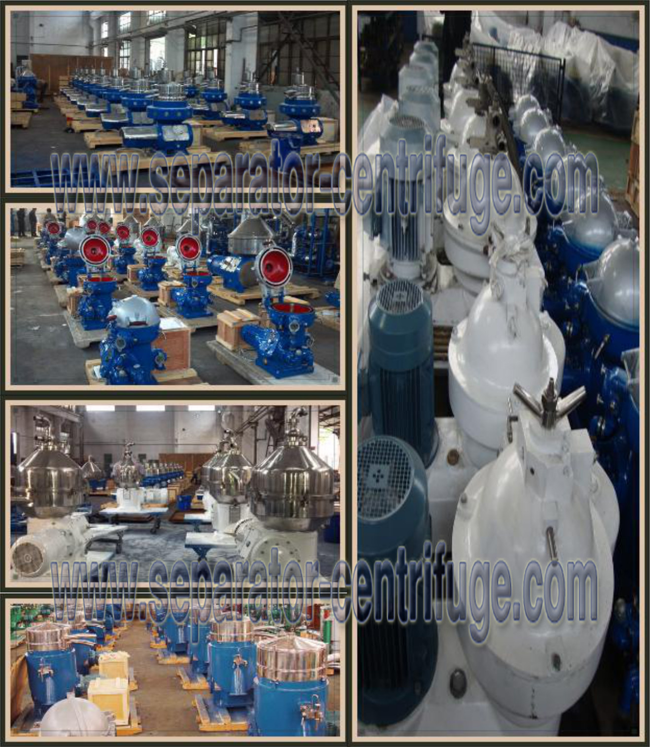 Continuous Heavy Fuel Oil Purifier For Marine / Marine Oil Centrifuge Separator