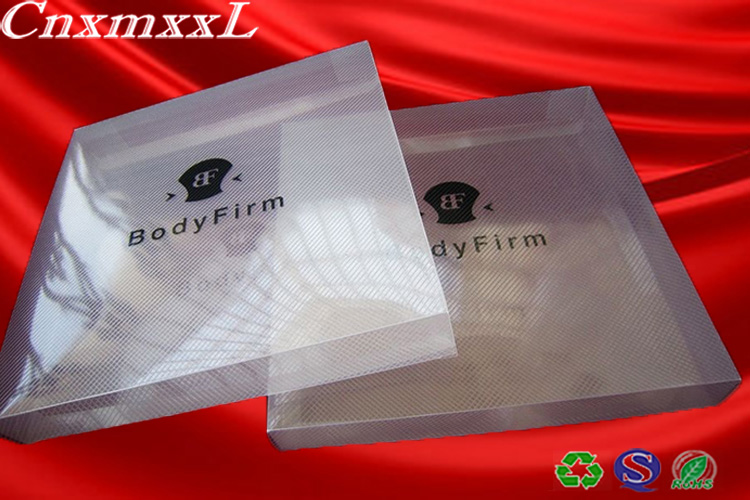 Matt Lamination Underwear Frosted PP Plastic Box Packaging Vacuum Thermoform