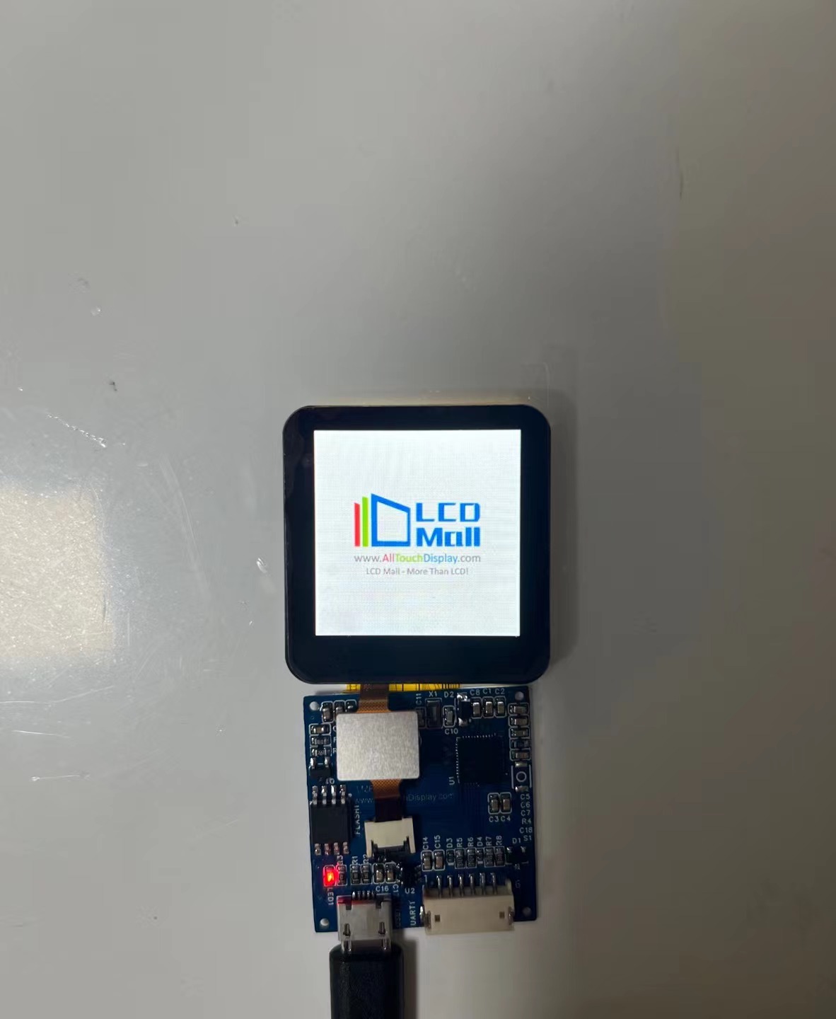 1.54 Inch 240*240 Square IPS TFT Custom LCD Display 350nits Luminance