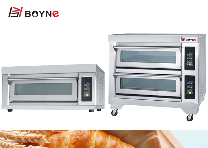 Electric One Layer Two Trays 380v Oven With Computer Comtrolled