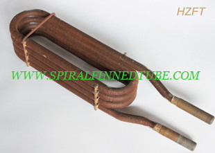 Aluminum / Copper Water Heating Coil in Automotive Engineering as Heat Exchangers