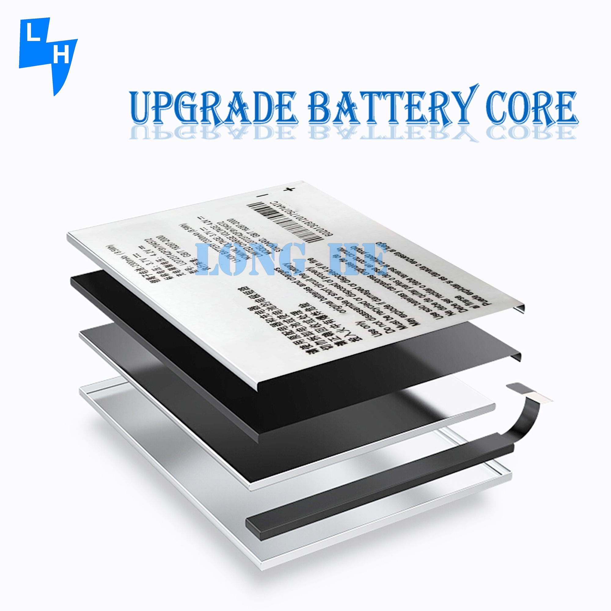 ZTE MF91 MF90 4G LTE WIFI Lithium Polymer Battery 3.8V 3100mAh Li3723T42P3h704572