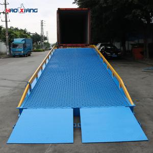 Temporary Loading Dock Ramp Hydraulic Ramp For Container Unloading
