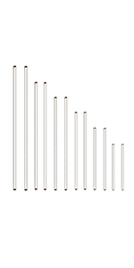glass stir rods set