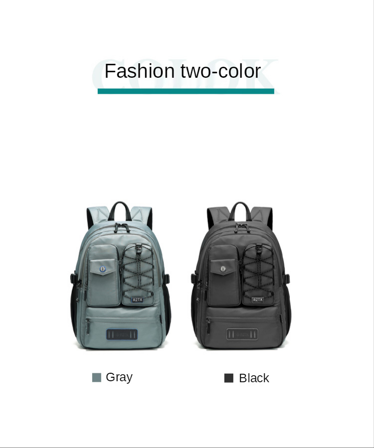 OEM ODM Large Capacity Laptop Backpack Travel Fashion Backpack 0.86kg