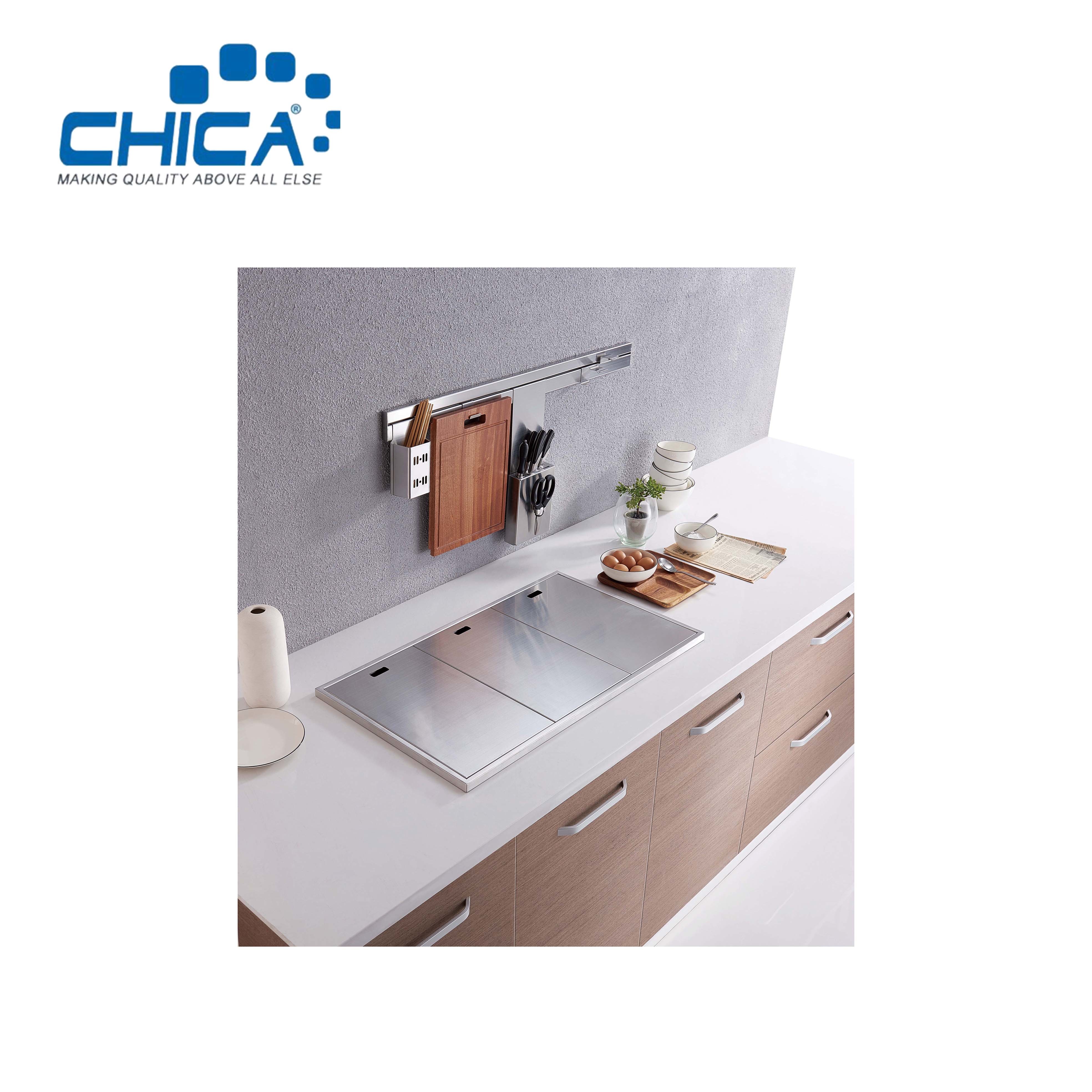 Stainless Steel Kitchen Sink Double Bowl Handmade kitchen Sinks Wish Faucet