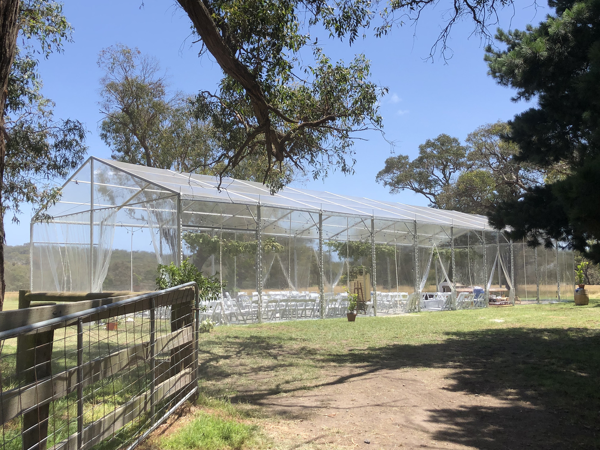 300 Seater Clear Wedding Marquee 10x30 Commercial Event Tent Australia Style