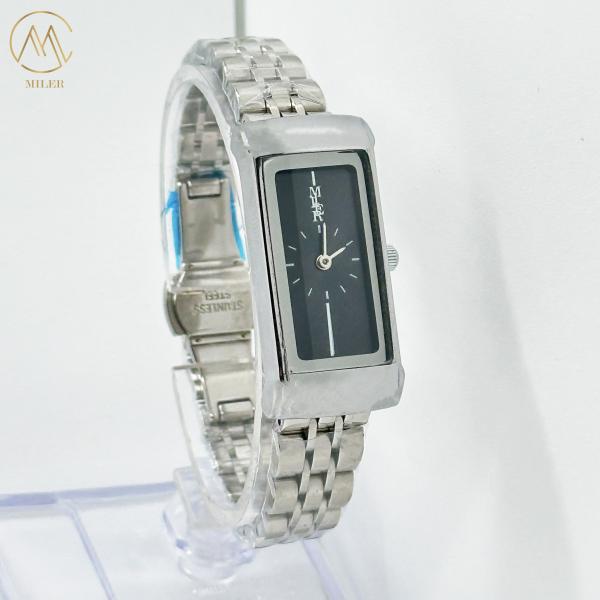 Classic Luminous Ladies Fashion Wrist Watches Stainless Steel With Buckle