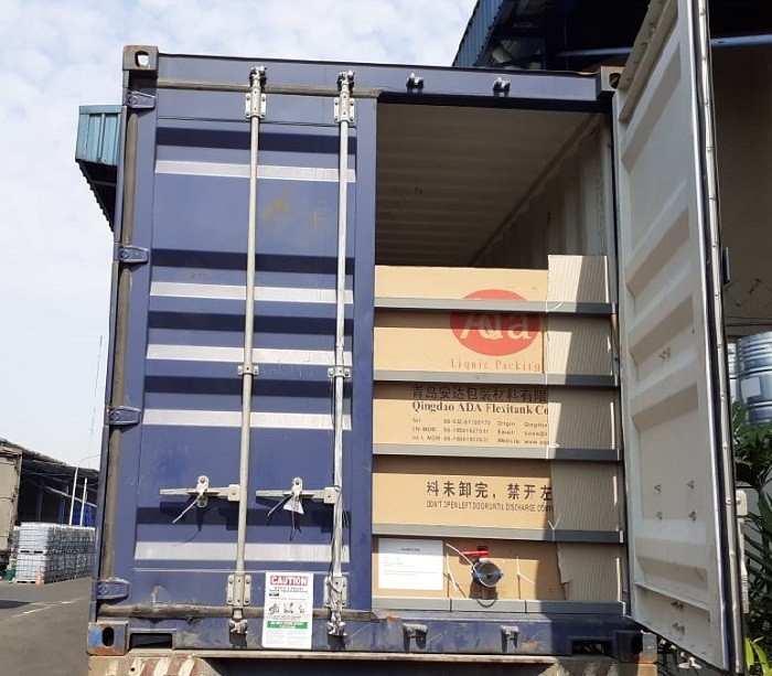 COA 24000L Sunflower Oil 20ft Container Bulk Flexitank