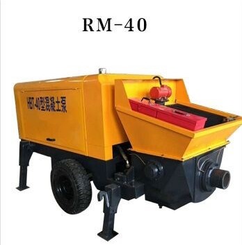 37KW XDEM Concrete Delivery Pump 15Mpa 30 Cubic Meters Drag Pump