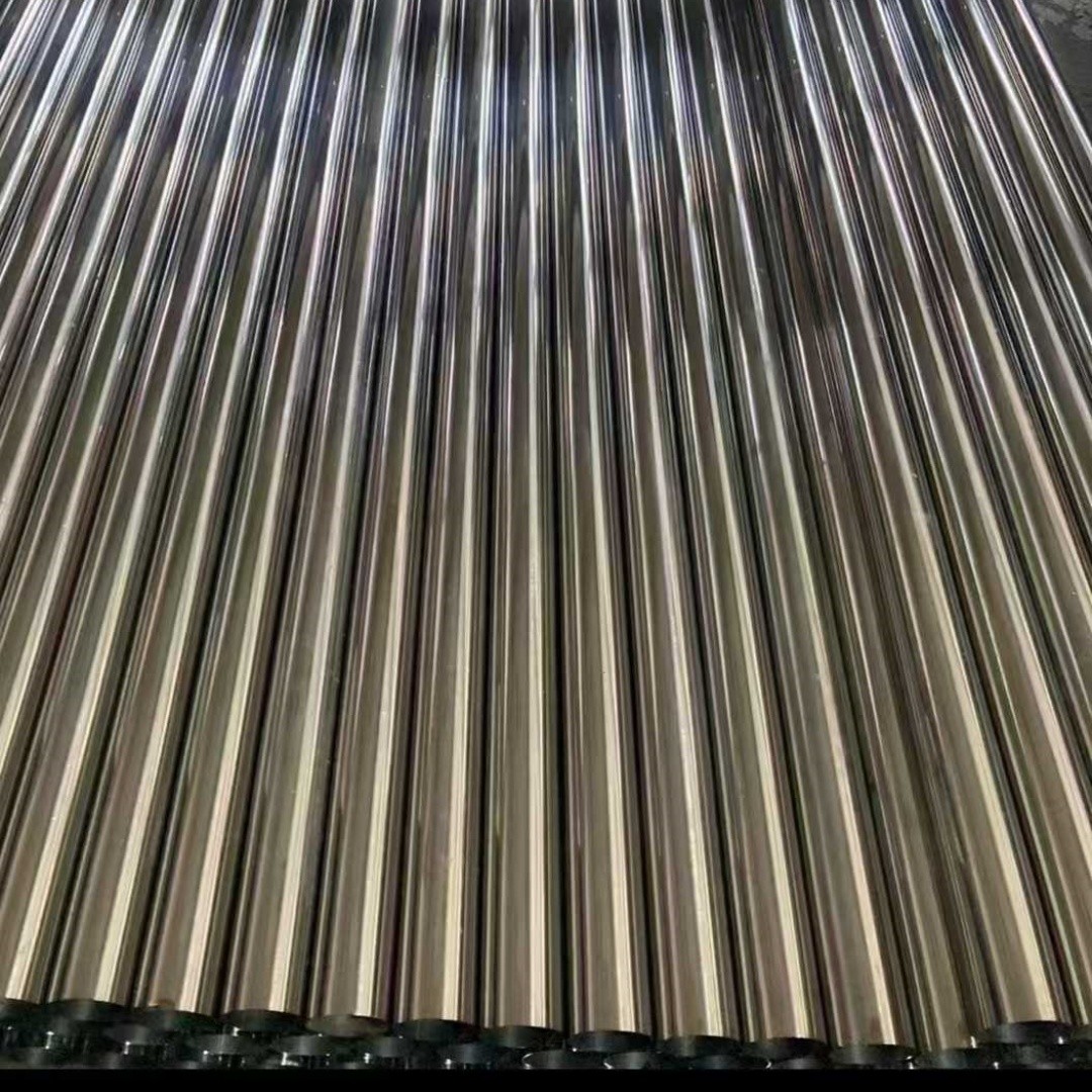 ASTM A554 201 Welded Tube 25*0.8*6000mm 320 Grit Mirror Polished Stainless Steel Pipe