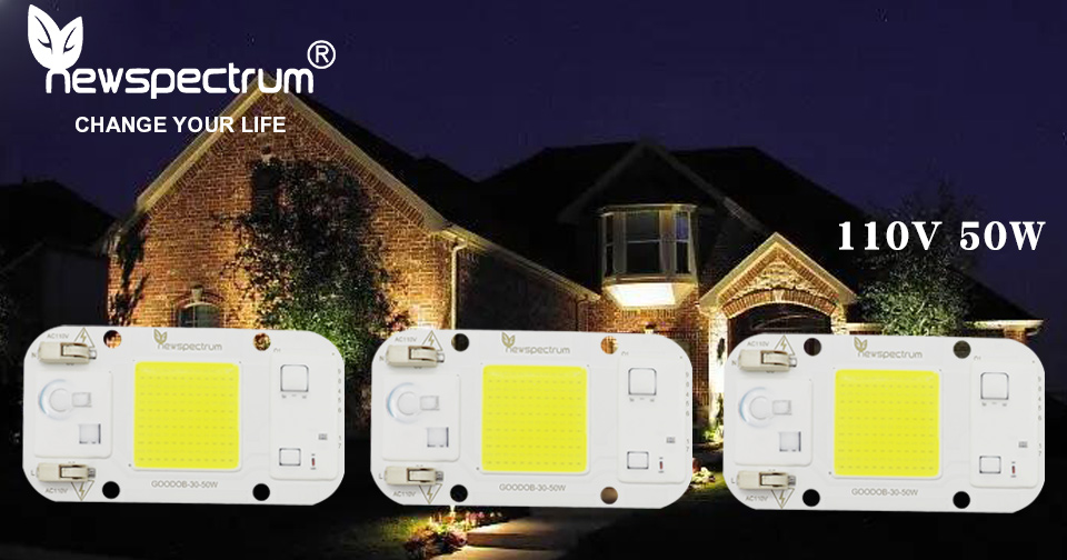 No Welding AC COB LED COB Chip Cold Warm White For Floodlight Greenhouse
