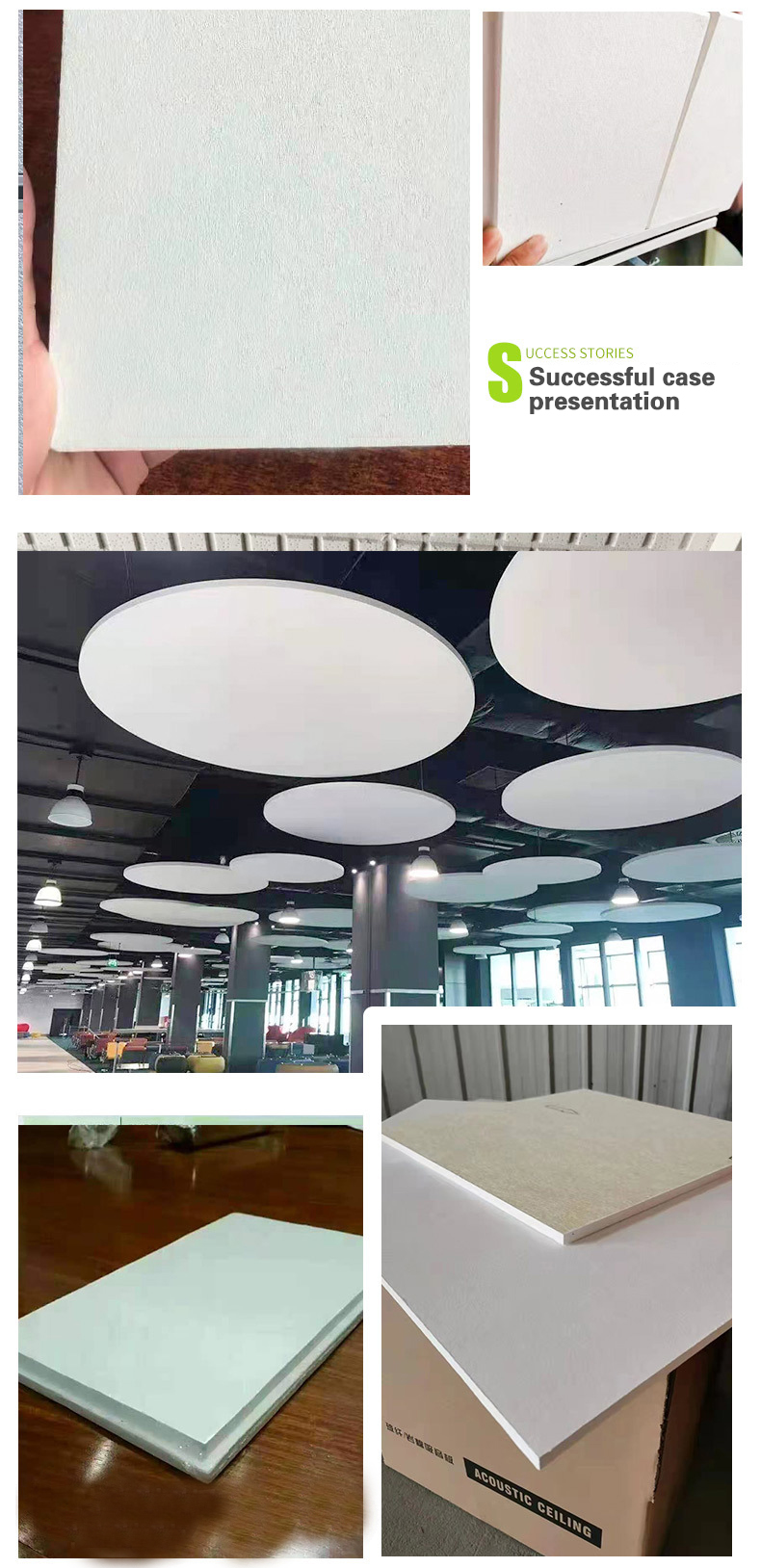 Contemporary Design Style Goodsound Sound Absorption Slatted Acoustic Board for Walls