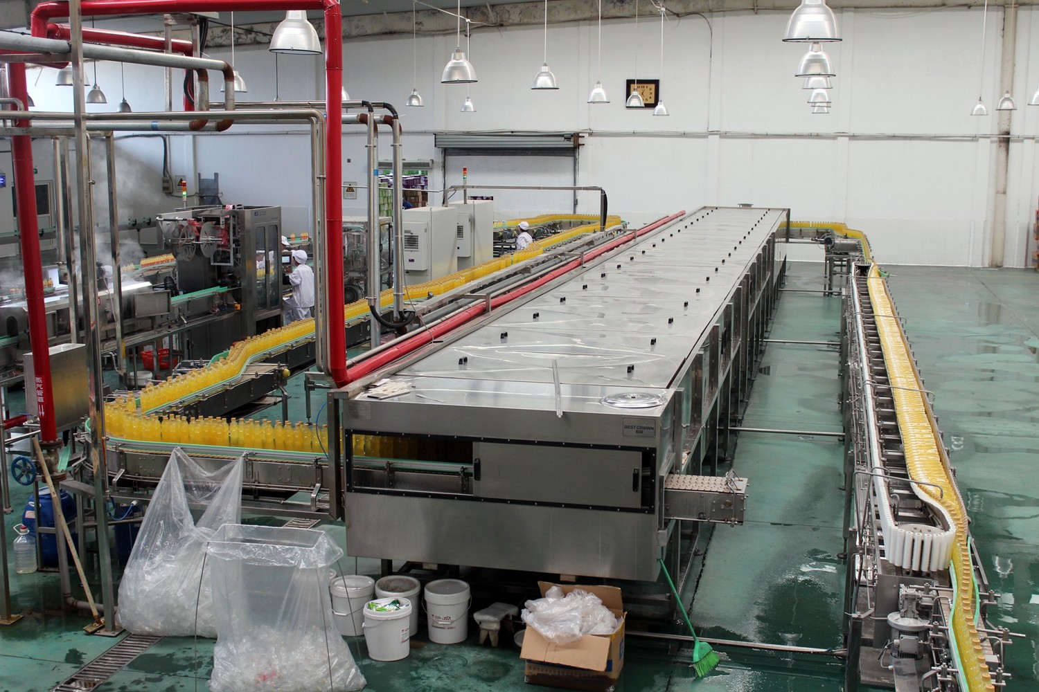 PLC Control 22000 BPH 28000 BPH Juice Filling Machine