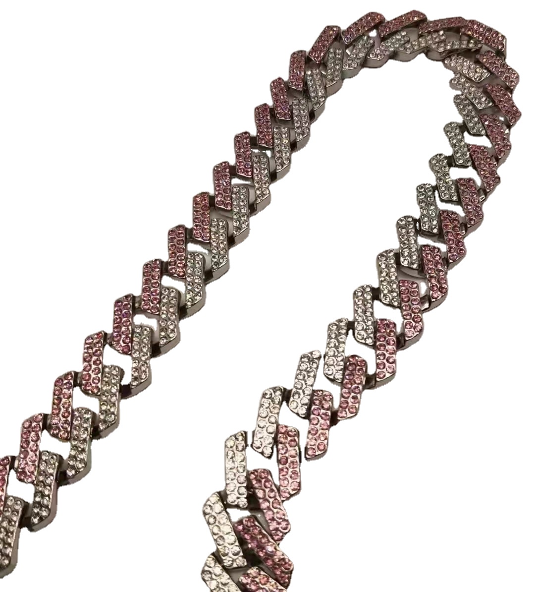 Versatile Silver Crossbody Antique Metal Chain Durable ISO9001