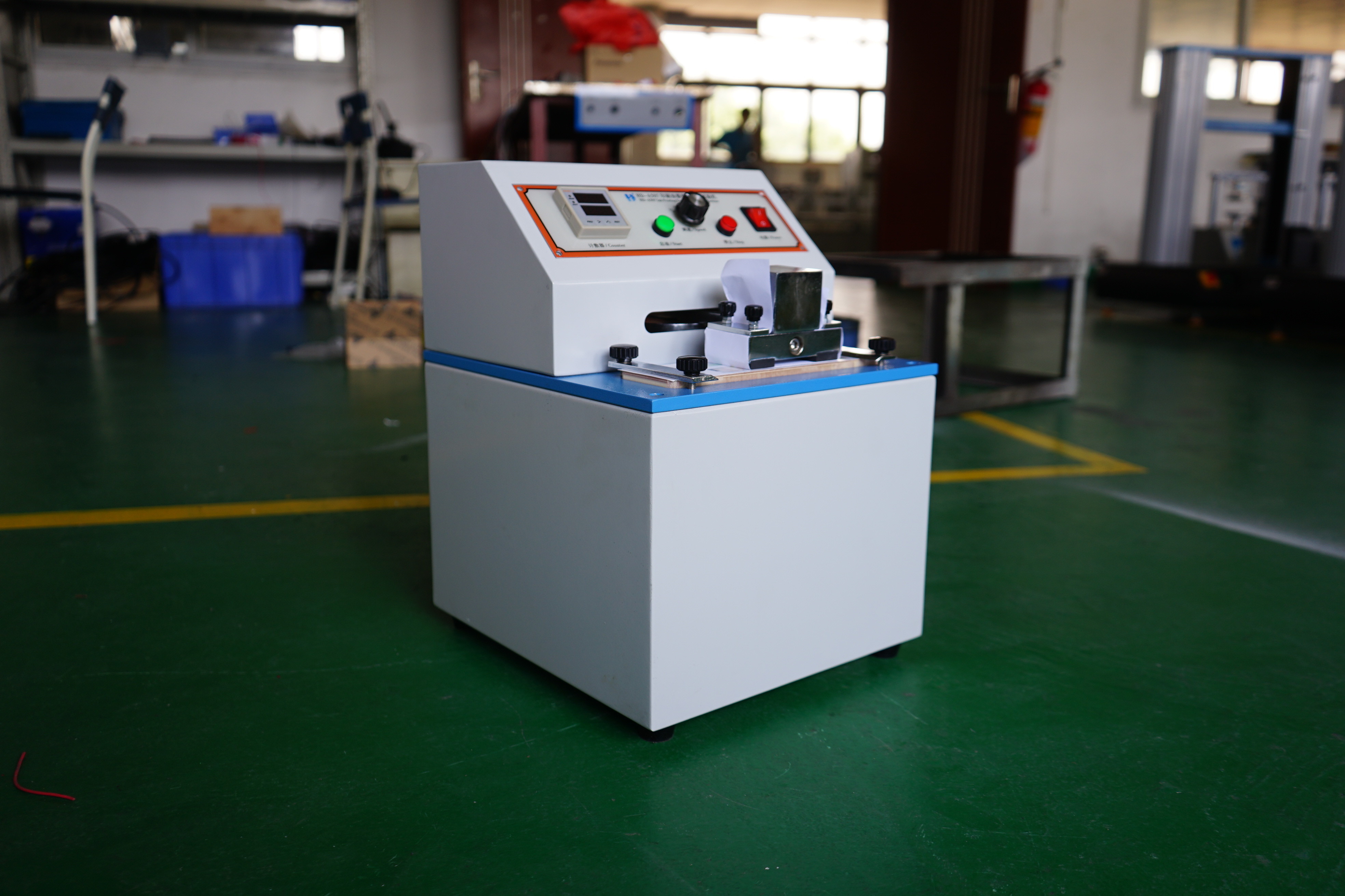 LCD Display Ink Rub tester , Electronic Paper Testing Equipments