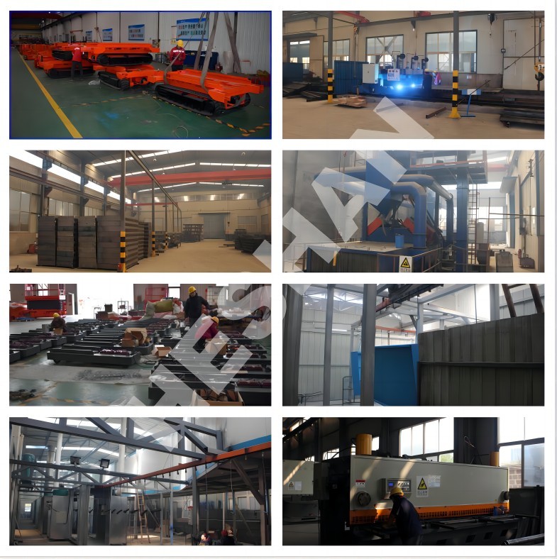 Automotive Mobile Scissor Lift Aerial Work Platform 300kg Electric Self Propelled