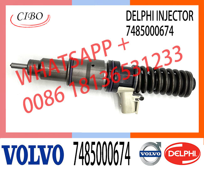 Diesel Fuel Injector 21582101 7421644602 7485000674 7485003951 7421582101 E3.18 for VOL REN-AULTT 11LTR EURO3