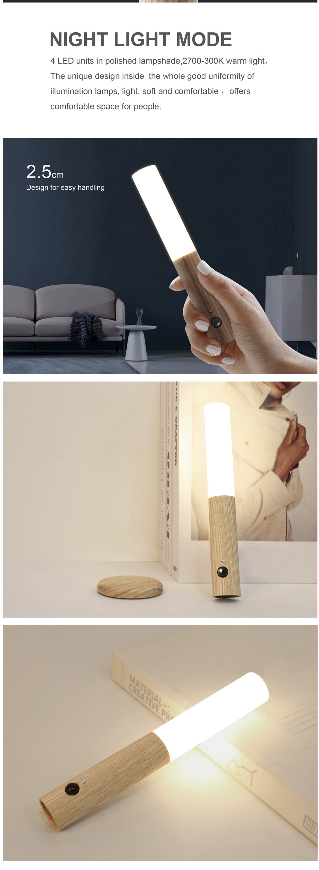 IP20 PIR Stairwell Wall Lighting 2700K-3000K Wall Mounted Stairwell Lighting