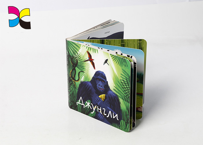 Baby Or Kids Book Printing With Saddle Stitching Varnish Long Shelf Life