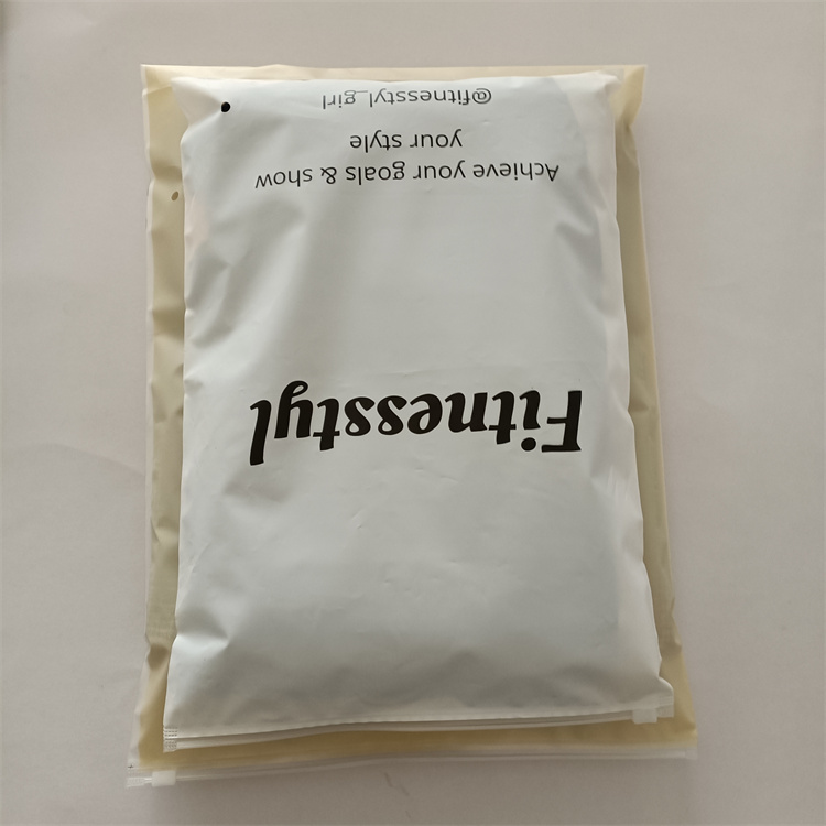 Gravure Printing Zipper Plastic Bag for Garment Packaging Custom Logo and Waterproof