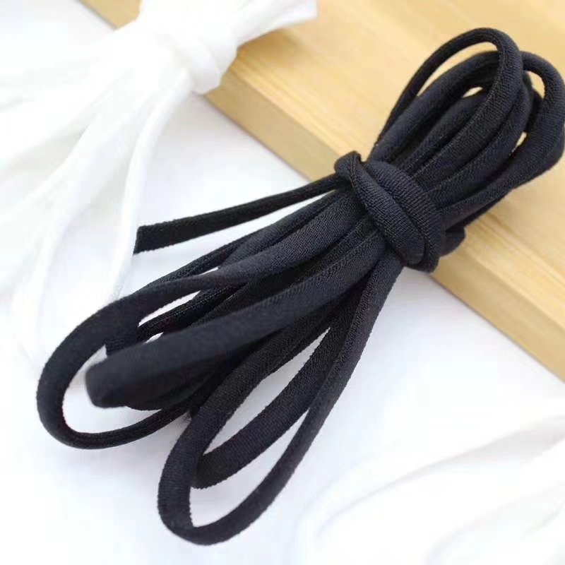 Hanging 3mm Elastic Ear Loop Cotton Material Adjustable Strap For Face Mask