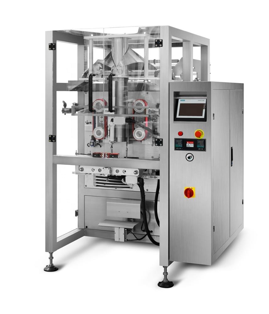 Multihead Weigher Vertical Packing Machine For Snack Food Nuts Popcorn
