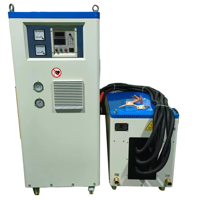 Super Audio Frequency 200KW Induction Hardening Machine To Steel Bars Customized Coil Size