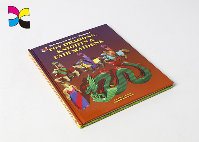 2.5mm / 3mm Thickness Hardcover Paperback Book Printing Sewing Binding Glossy Finishing