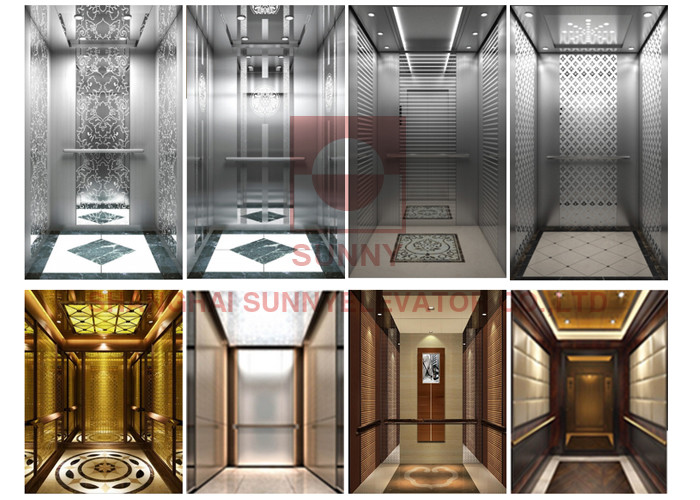 Gearless Machine Room Less Elevator With Permanent Magnet Synchronous
