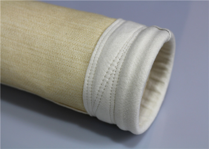 Fiberglass Nomex Filter Bag High Insulation Thermal Conductivity 450-600gsm Weight