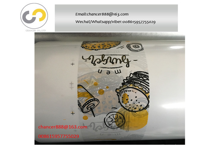 High speed plastic film paper flexo printing machine for aluminum foil, paper cup