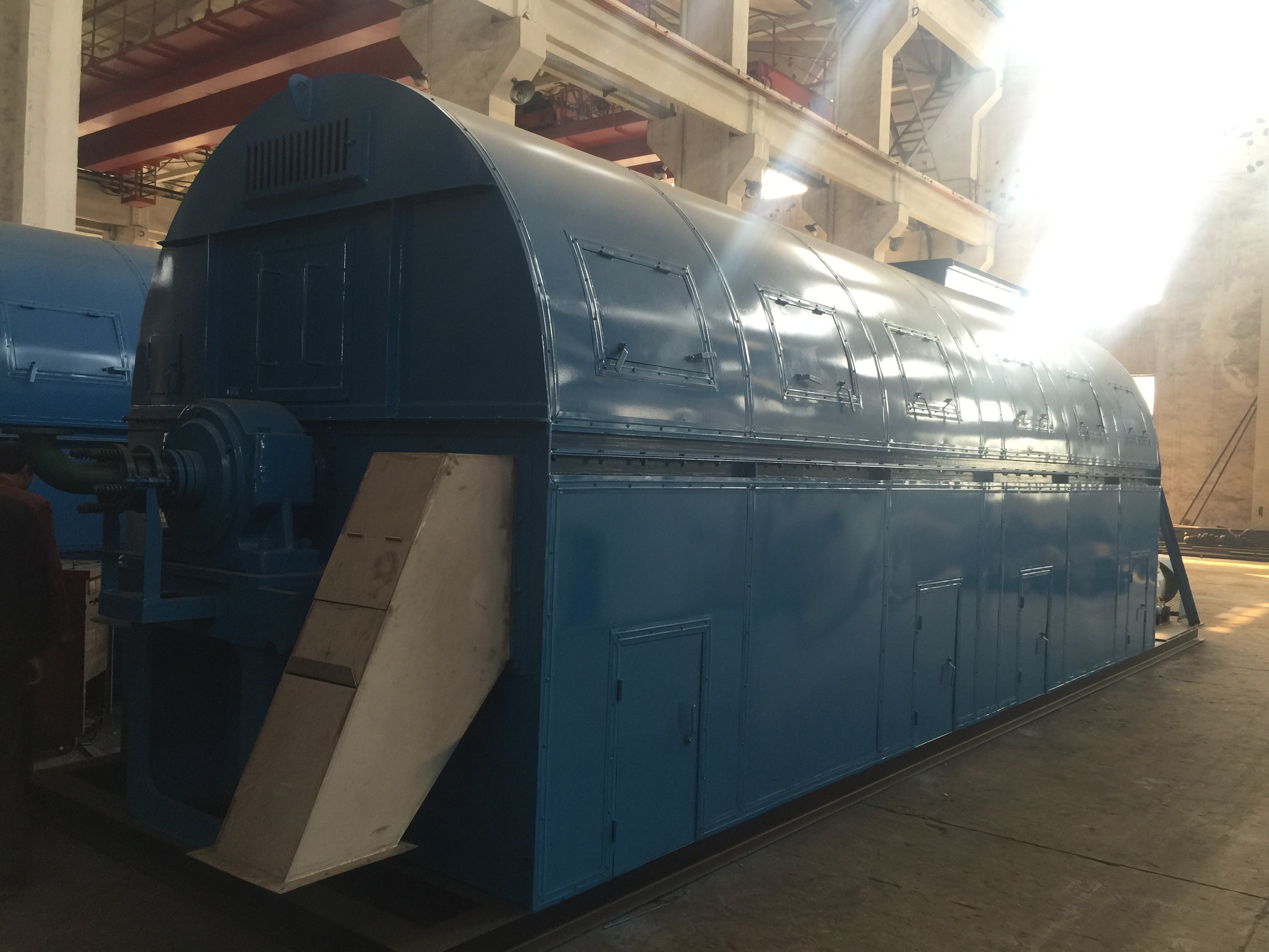 Tube / Pipe Bundle Vacuum Drying Machine , Hot Air Tube Bundle Dryer Machine