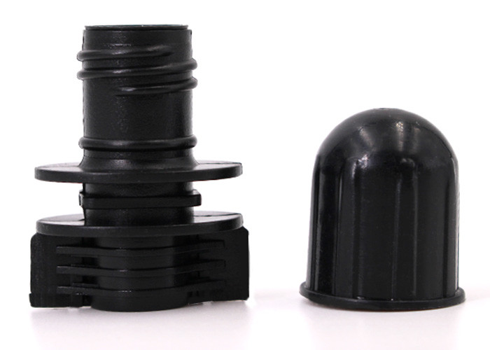 Corrosion Resistance Plastic Pour Spout Caps For Hair Styling Paste Doypack