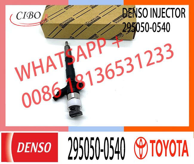 common rail injector 23670-0L110 23670-09380 23670-30420 diesel fuel injector 295050-0810 295050-0540 for Toyota 2KD-FTV