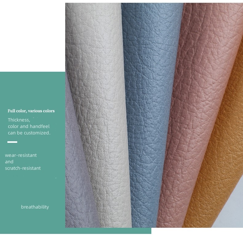 Versatile Leathaire Fabric Cloth Lychee Leather Aesthetics Unrivaled Protection