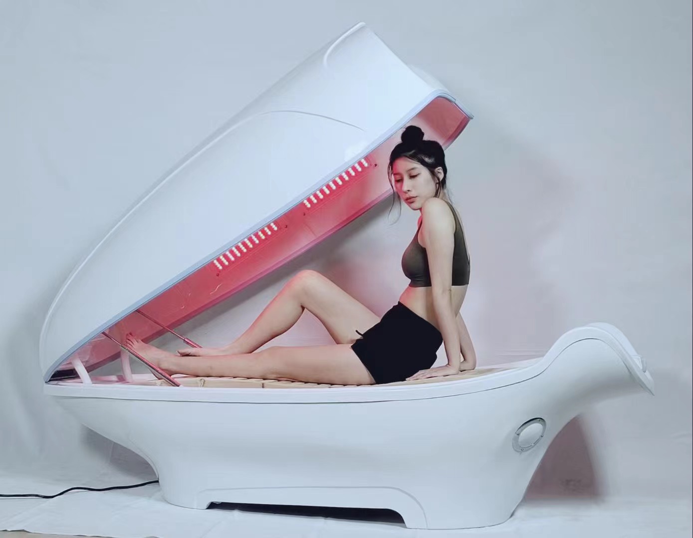 Far Infrared Hydromassage Led Red Light Therapy Capsule Machine For Slimming