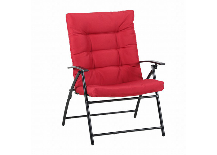 Easy Carry Steel Folding Padded Chair PVC Coated Indoor